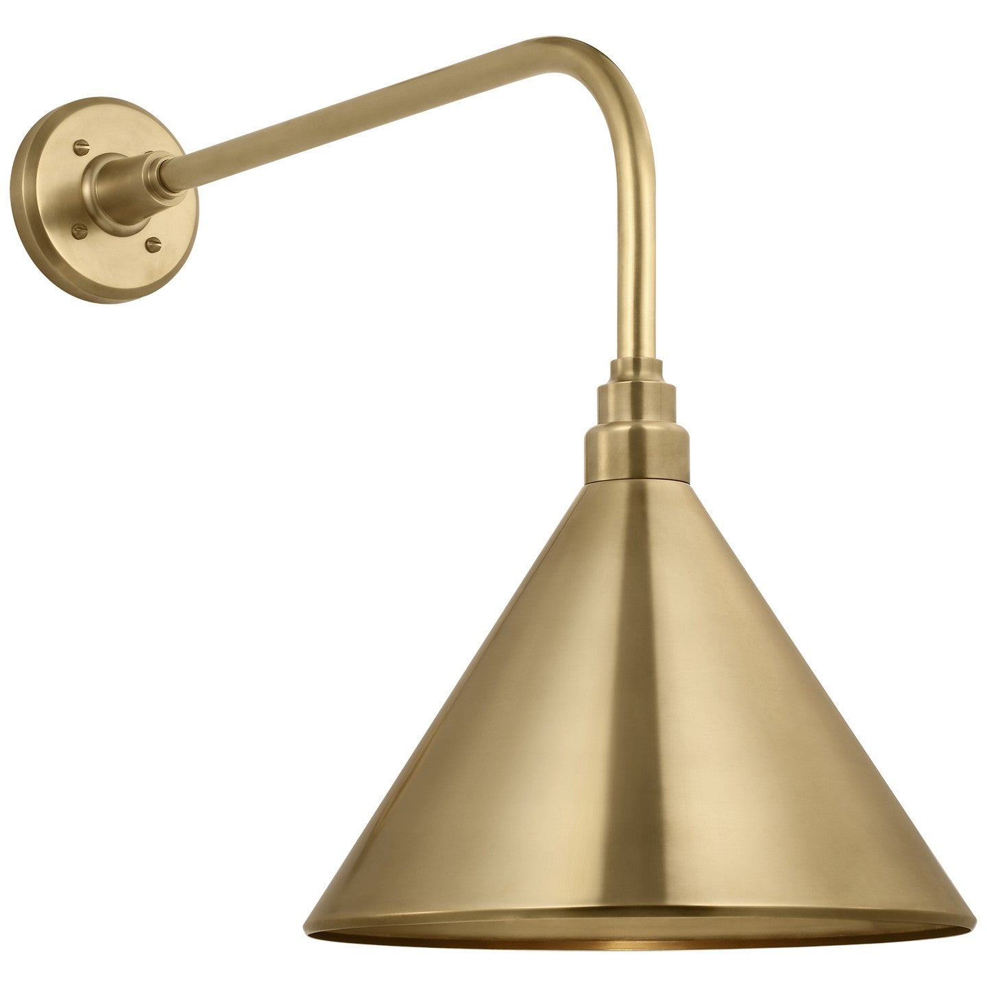 Visual Comfort Signature Canada - TOB 2809HAB/S11-HAB - LED Barn Light - Academy Barn Light - Hand-Rubbed Antique Brass