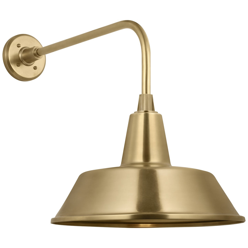 Visual Comfort Signature Canada - TOB 2809HAB/S2-HAB - LED Barn Light - Academy Barn Light - Hand-Rubbed Antique Brass