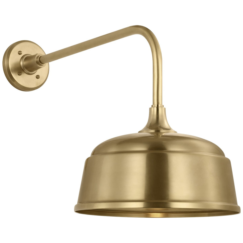 Visual Comfort Signature Canada - TOB 2809HAB/S6-HAB - LED Barn Light - Academy Barn Light - Hand-Rubbed Antique Brass