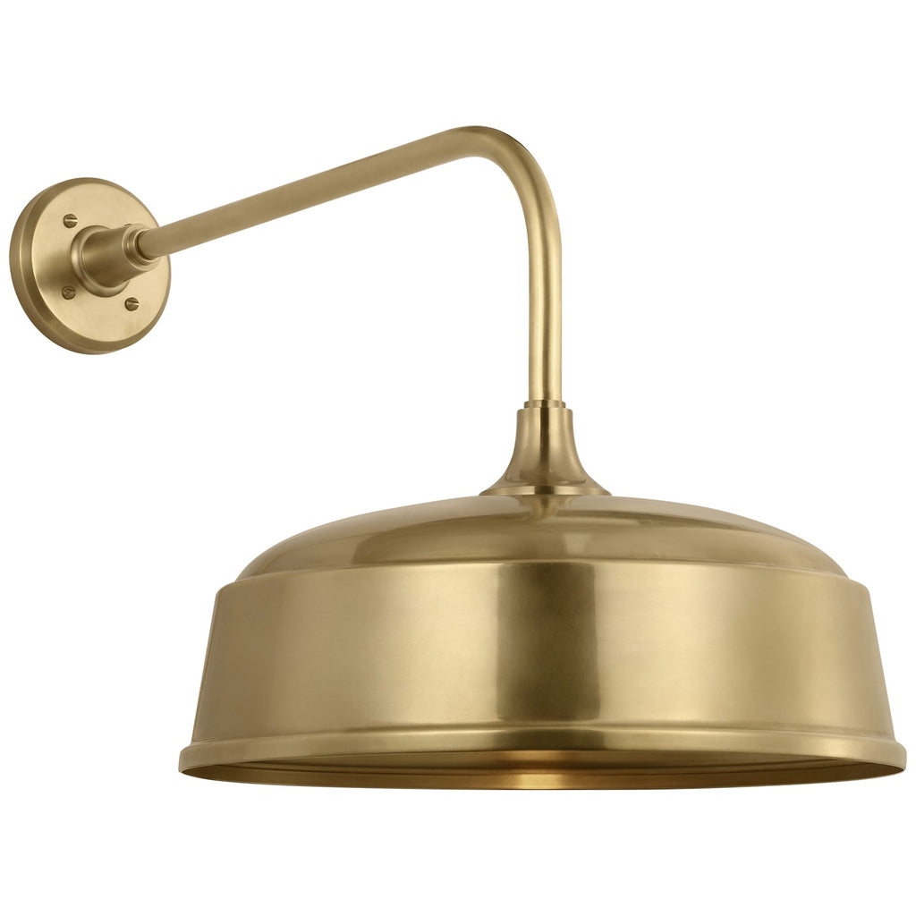Visual Comfort Signature Canada - TOB 2809HAB/S7-HAB - LED Barn Light - Academy Barn Light - Hand-Rubbed Antique Brass