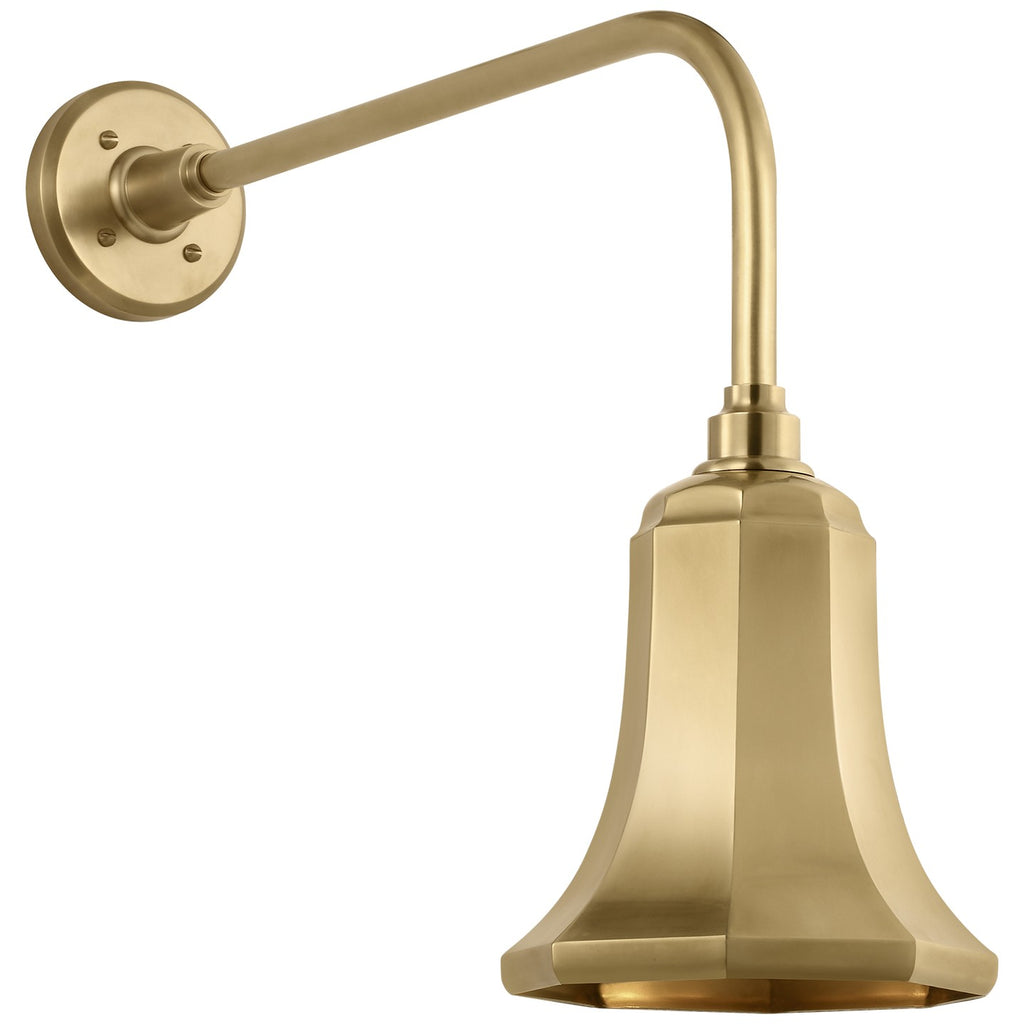 Visual Comfort Signature Canada - TOB 2809HAB/S8-HAB - LED Barn Light - Academy Barn Light - Hand-Rubbed Antique Brass