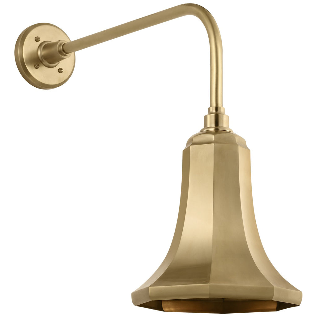 Visual Comfort Signature Canada - TOB 2809HAB/S9-HAB - LED Barn Light - Academy Barn Light - Hand-Rubbed Antique Brass