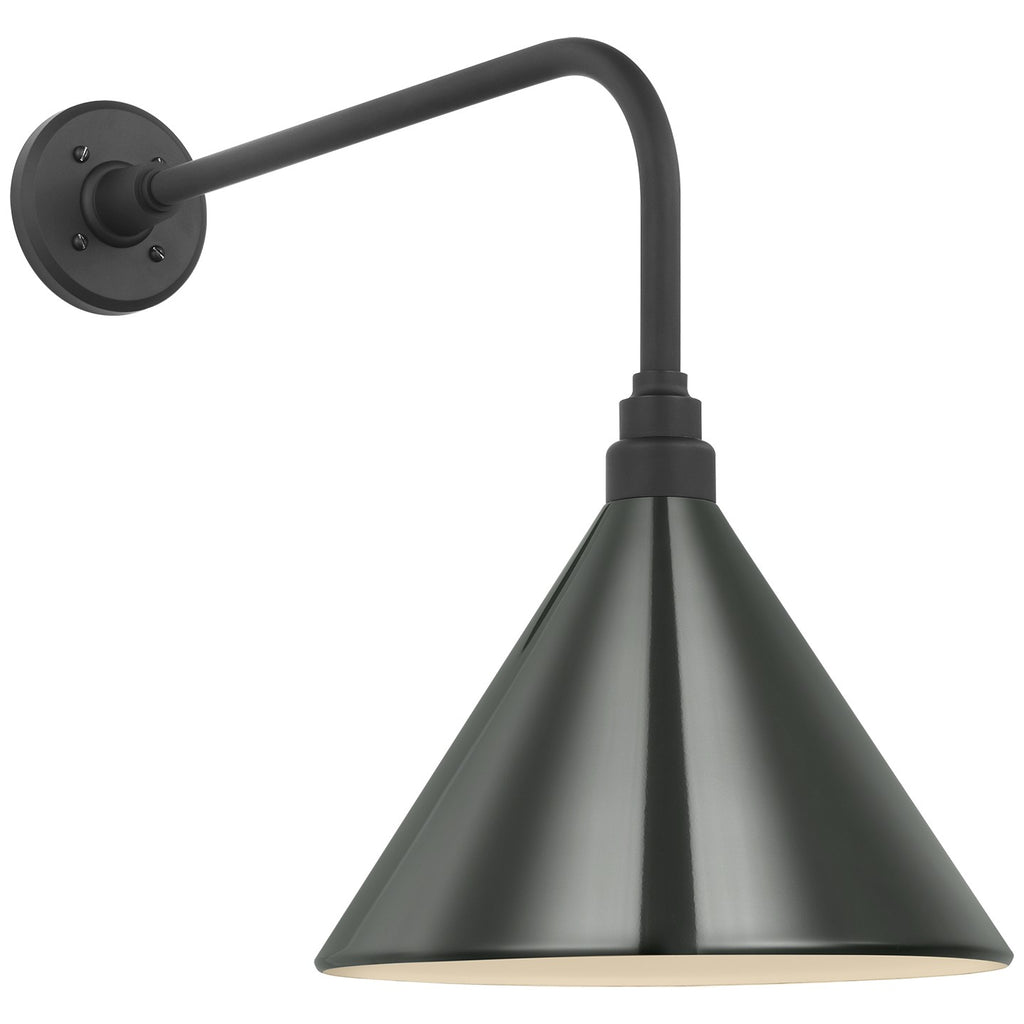 Visual Comfort Signature Canada - TOB 2809MBK/S11-G - LED Barn Light - Academy Barn Light - Matte Black