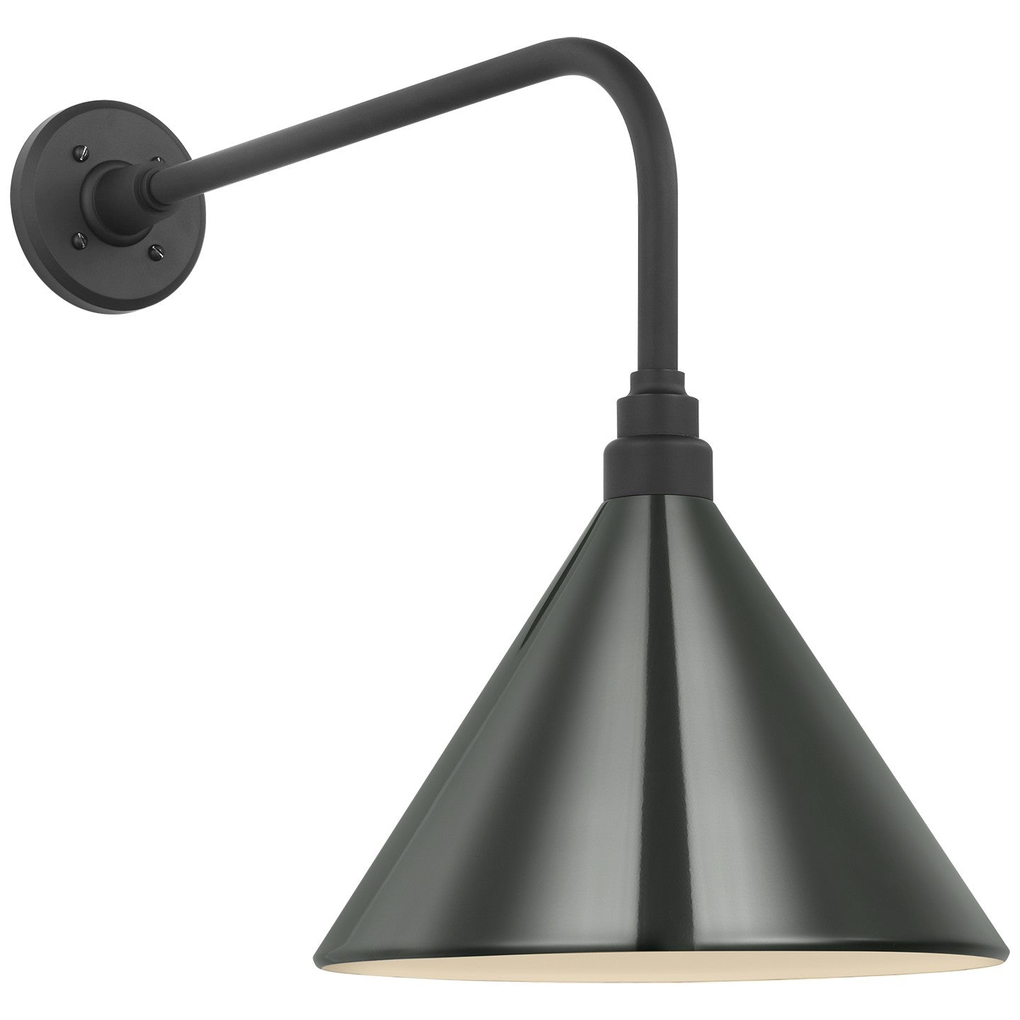 Visual Comfort Signature Canada - TOB 2809MBK/S11-G - LED Barn Light - Academy Barn Light - Matte Black