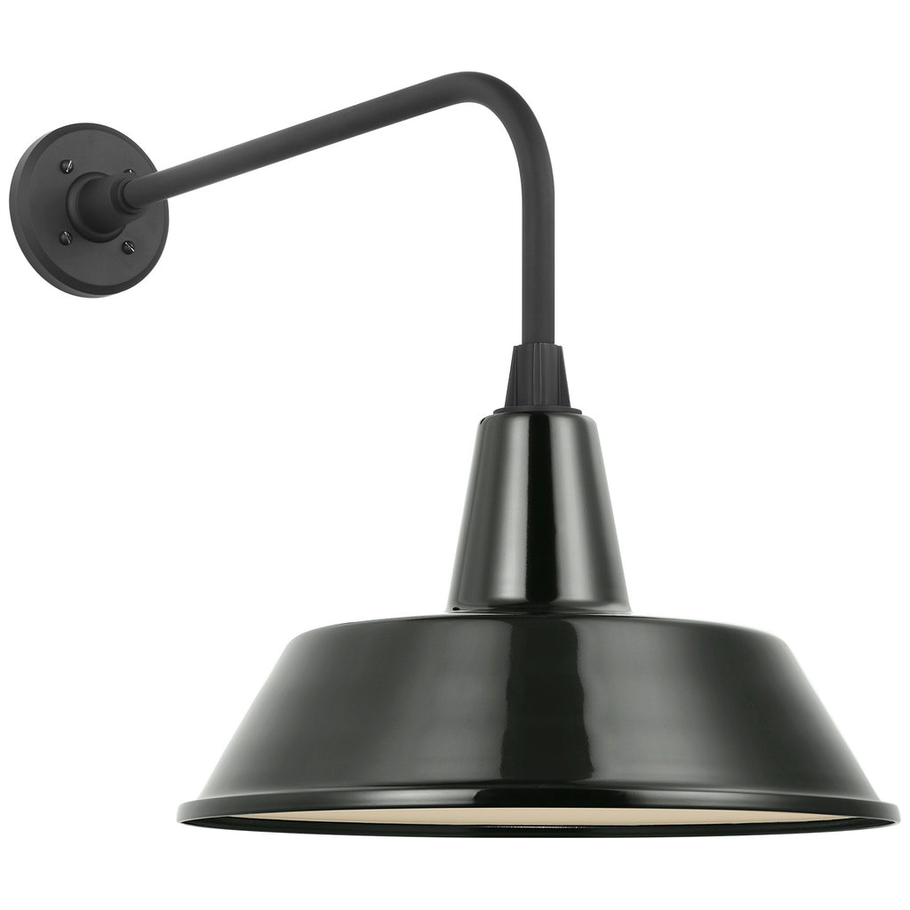 Visual Comfort Signature Canada - TOB 2809MBK/S2-G - LED Barn Light - Academy Barn Light - Matte Black