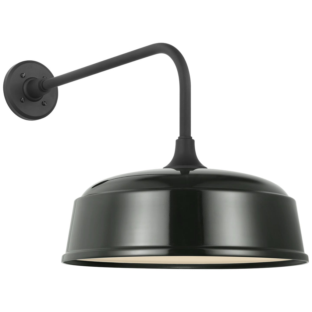 Visual Comfort Signature Canada - TOB 2809MBK/S7-G - LED Barn Light - Academy Barn Light - Matte Black