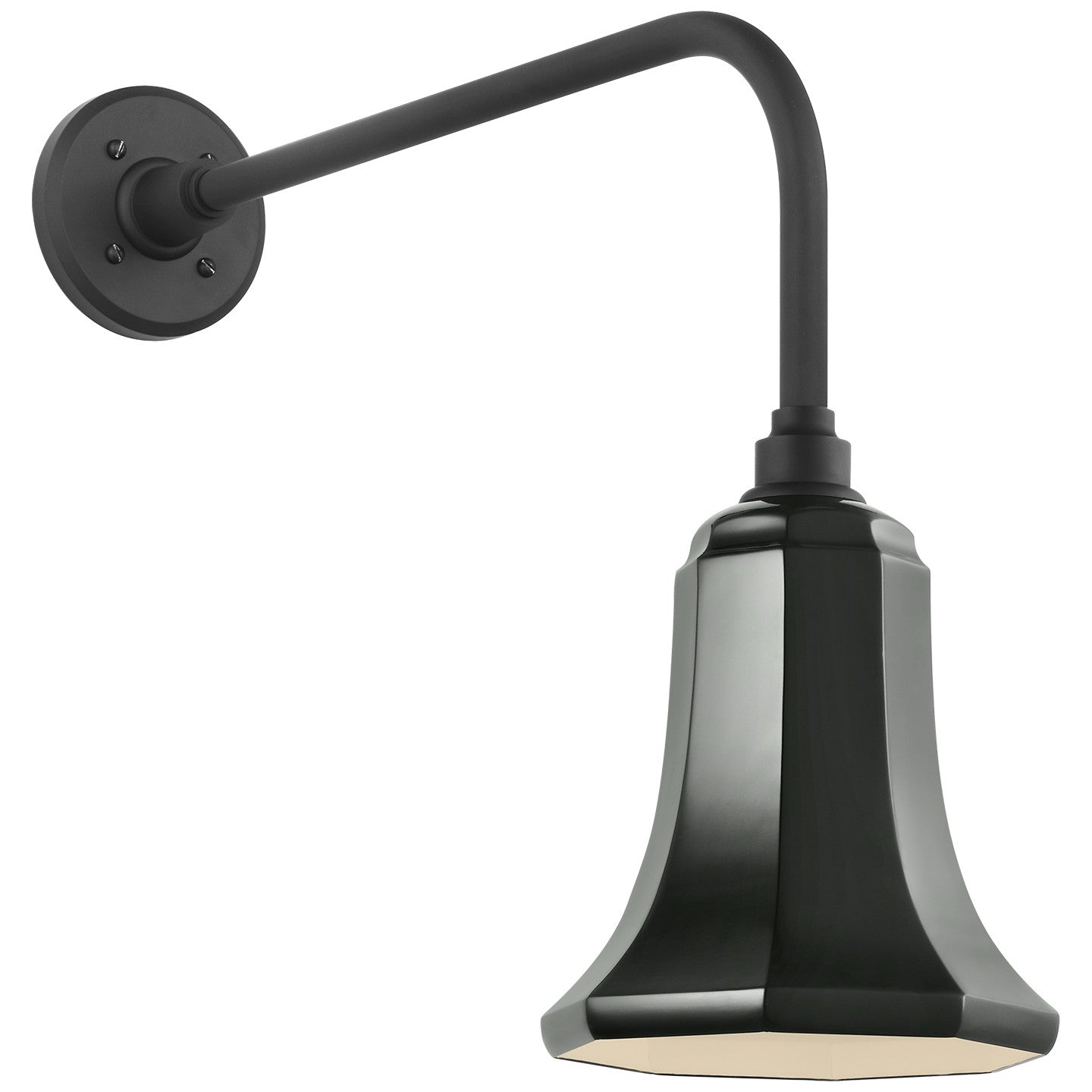 Visual Comfort Signature Canada - TOB 2809MBK/S8-G - LED Barn Light - Academy Barn Light - Matte Black
