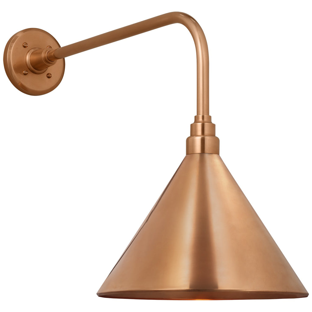 Visual Comfort Signature Canada - TOB 2809SC/S11-SC - LED Barn Light - Academy Barn Light - Soft Copper