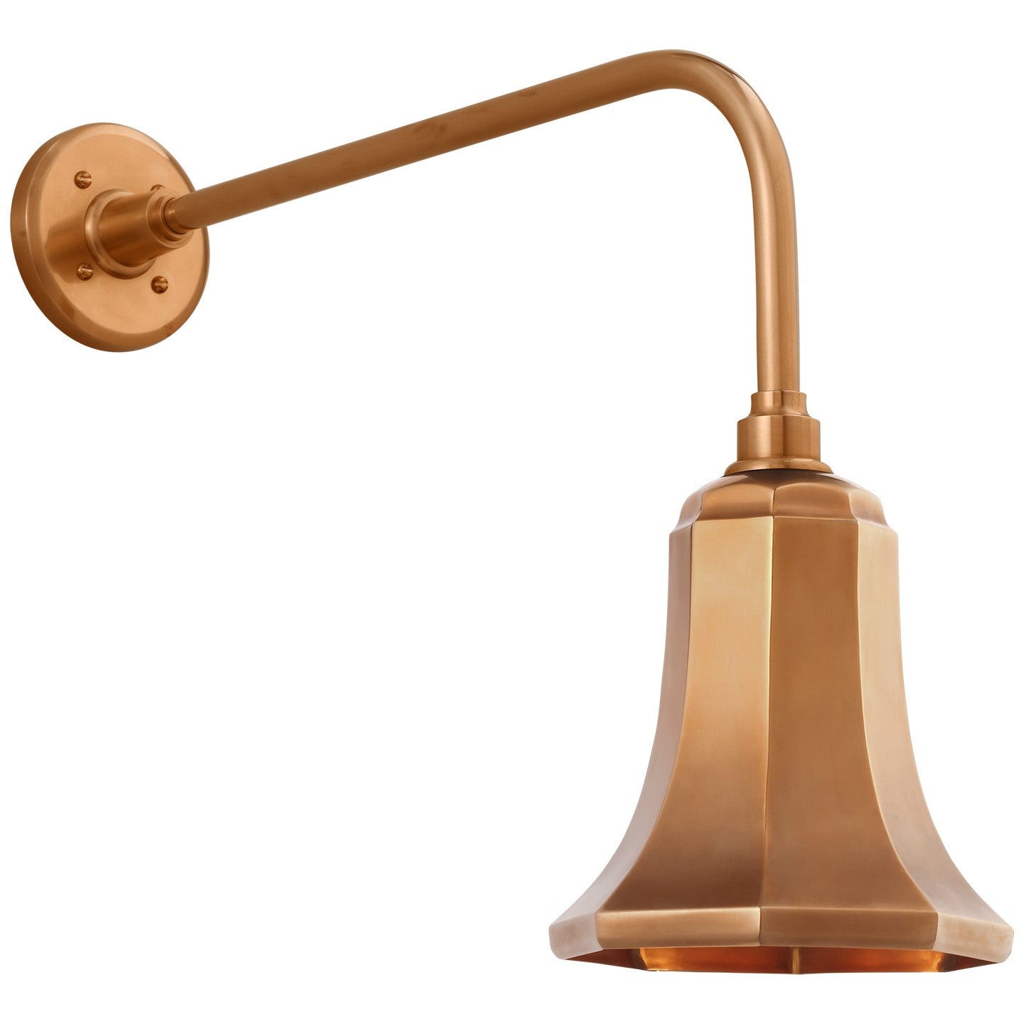 Visual Comfort Signature Canada - TOB 2809SC/S8-SC - LED Barn Light - Academy Barn Light - Soft Copper