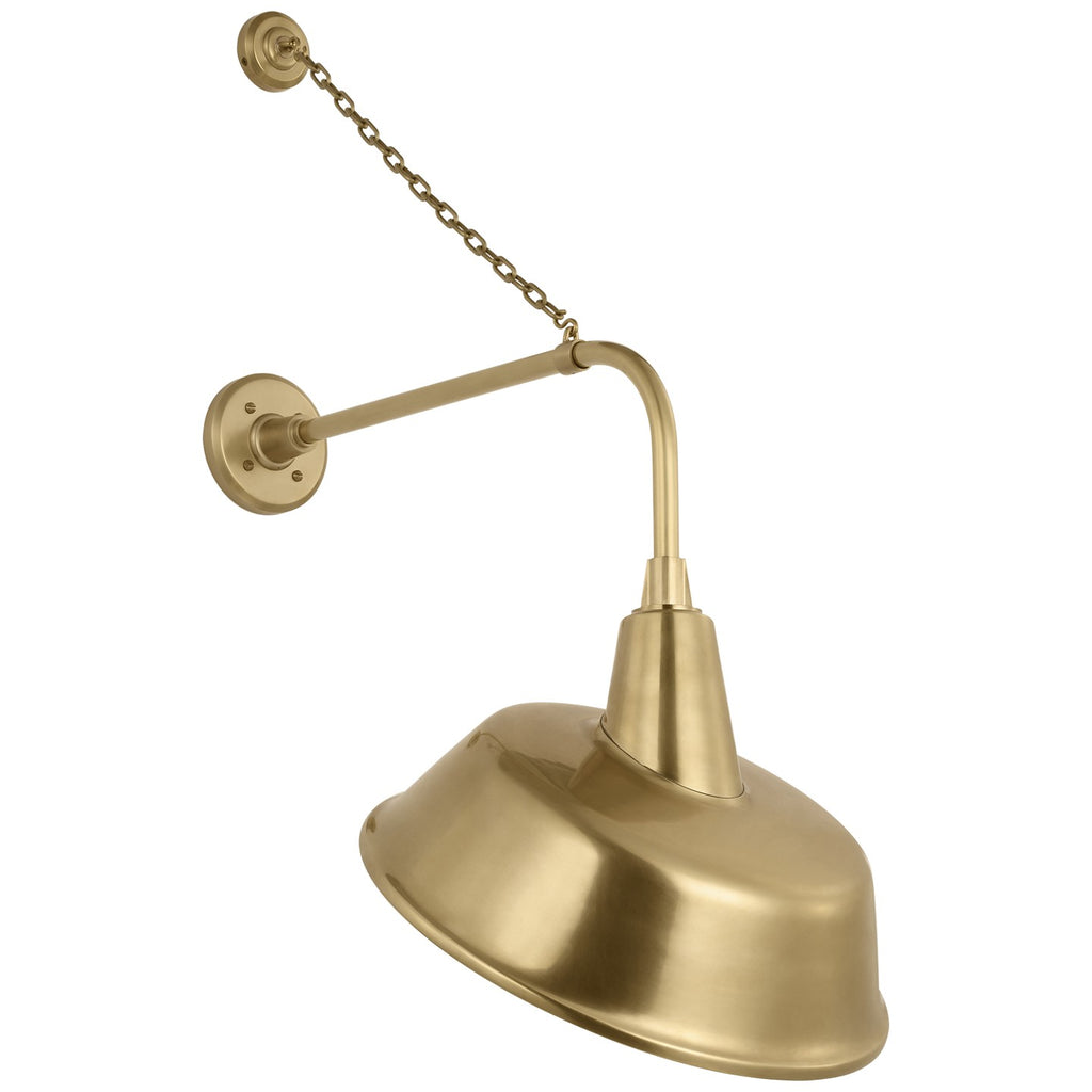 Visual Comfort Signature Canada - TOB 2810HAB/S4-HAB - LED Barn Light - Academy Barn Light - Hand-Rubbed Antique Brass