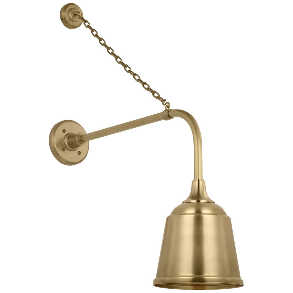 Visual Comfort Signature Canada - TOB 2810HAB/S5-HAB - LED Barn Light - Academy Barn Light - Hand-Rubbed Antique Brass