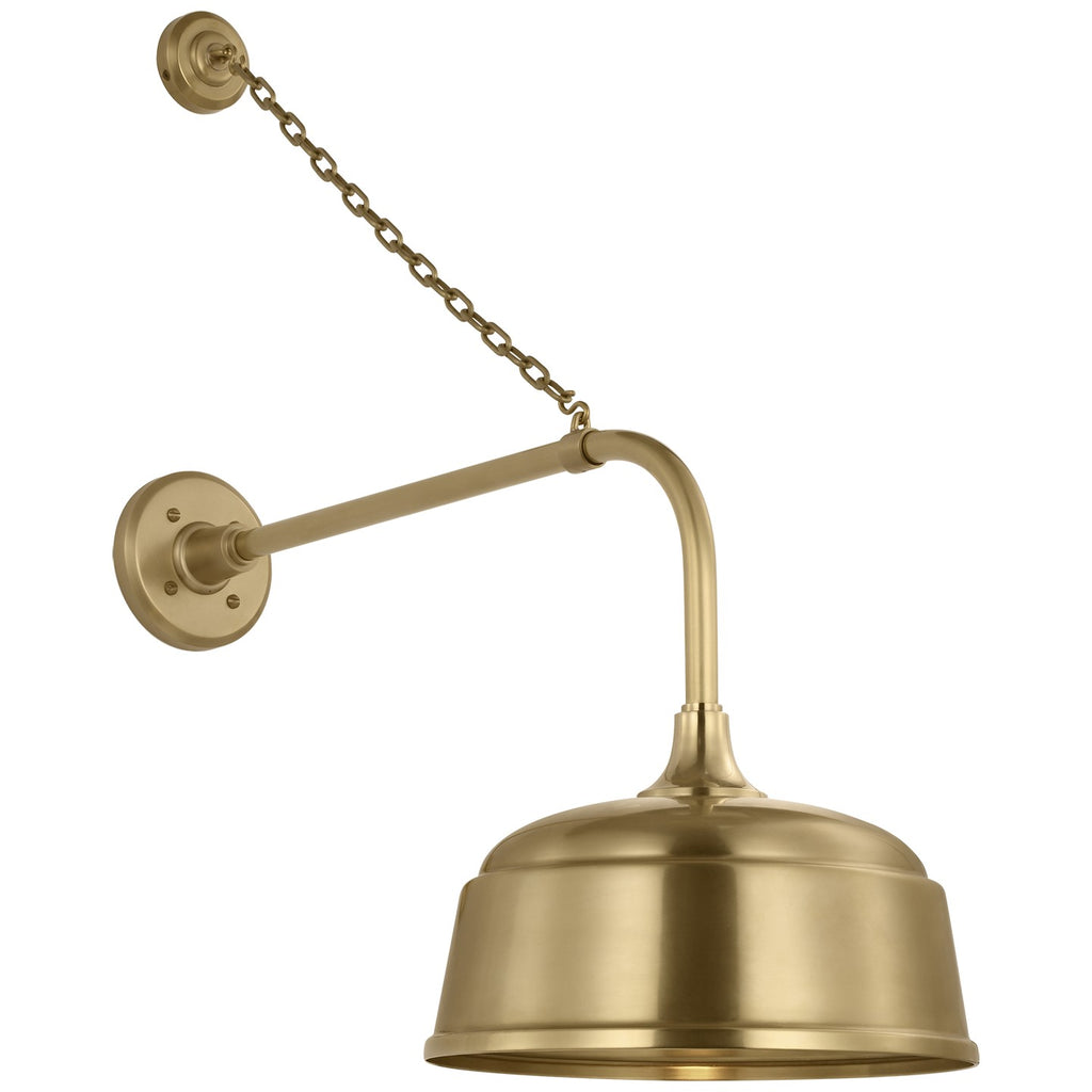 Visual Comfort Signature Canada - TOB 2810HAB/S6-HAB - LED Barn Light - Academy Barn Light - Hand-Rubbed Antique Brass