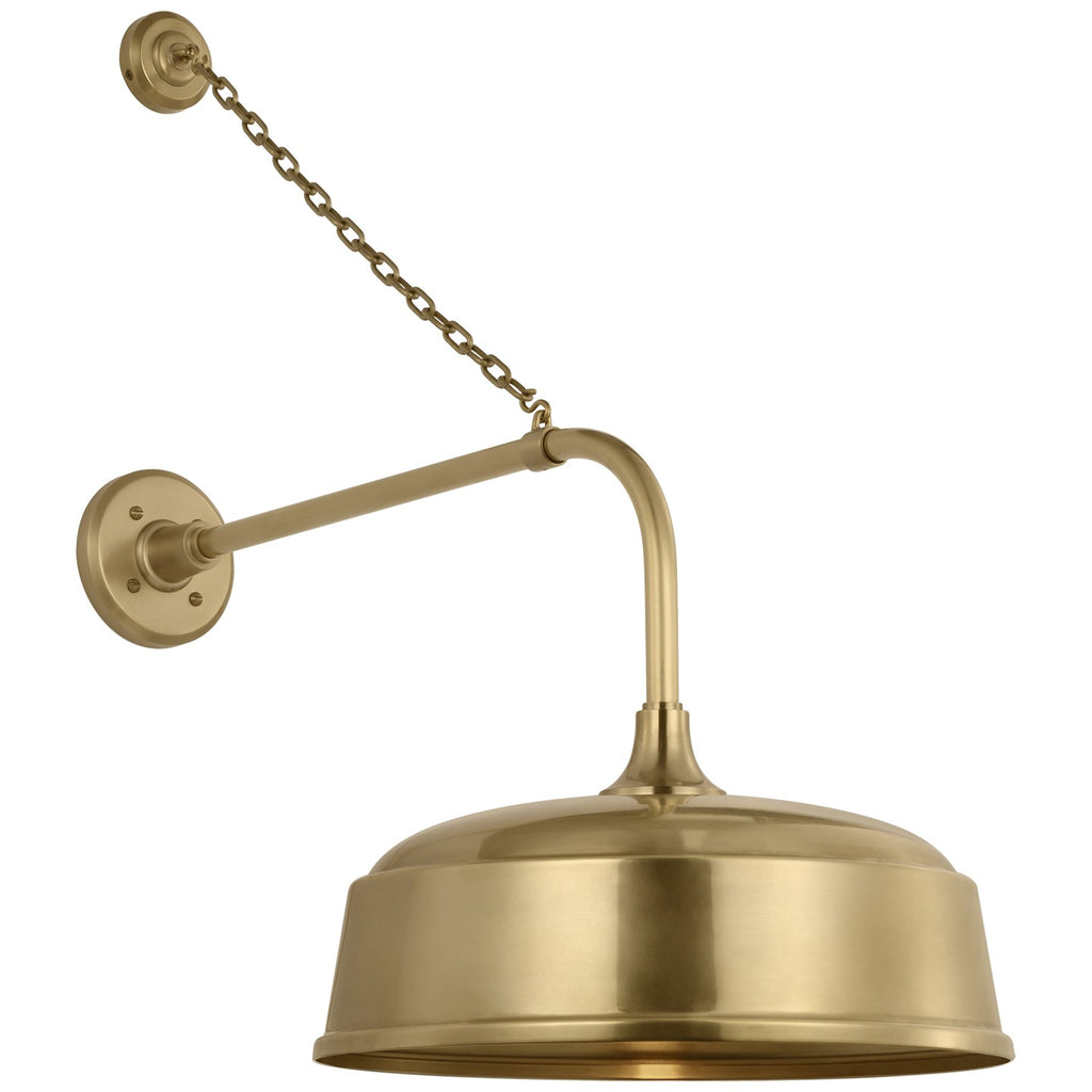 Visual Comfort Signature Canada - TOB 2810HAB/S7-HAB - LED Barn Light - Academy Barn Light - Hand-Rubbed Antique Brass