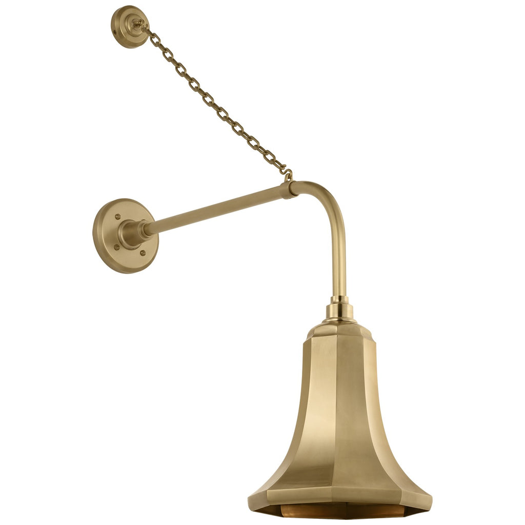 Visual Comfort Signature Canada - TOB 2810HAB/S9-HAB - LED Barn Light - Academy Barn Light - Hand-Rubbed Antique Brass