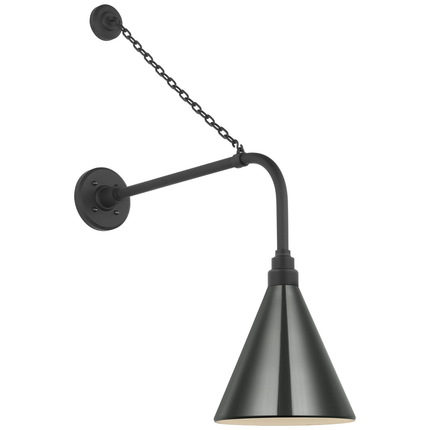 Visual Comfort Signature Canada - TOB 2810MBK/S10-G - LED Barn Light - Academy Barn Light - Matte Black