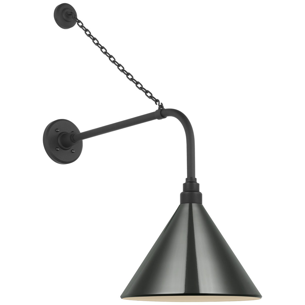 Visual Comfort Signature Canada - TOB 2810MBK/S11-G - LED Barn Light - Academy Barn Light - Matte Black