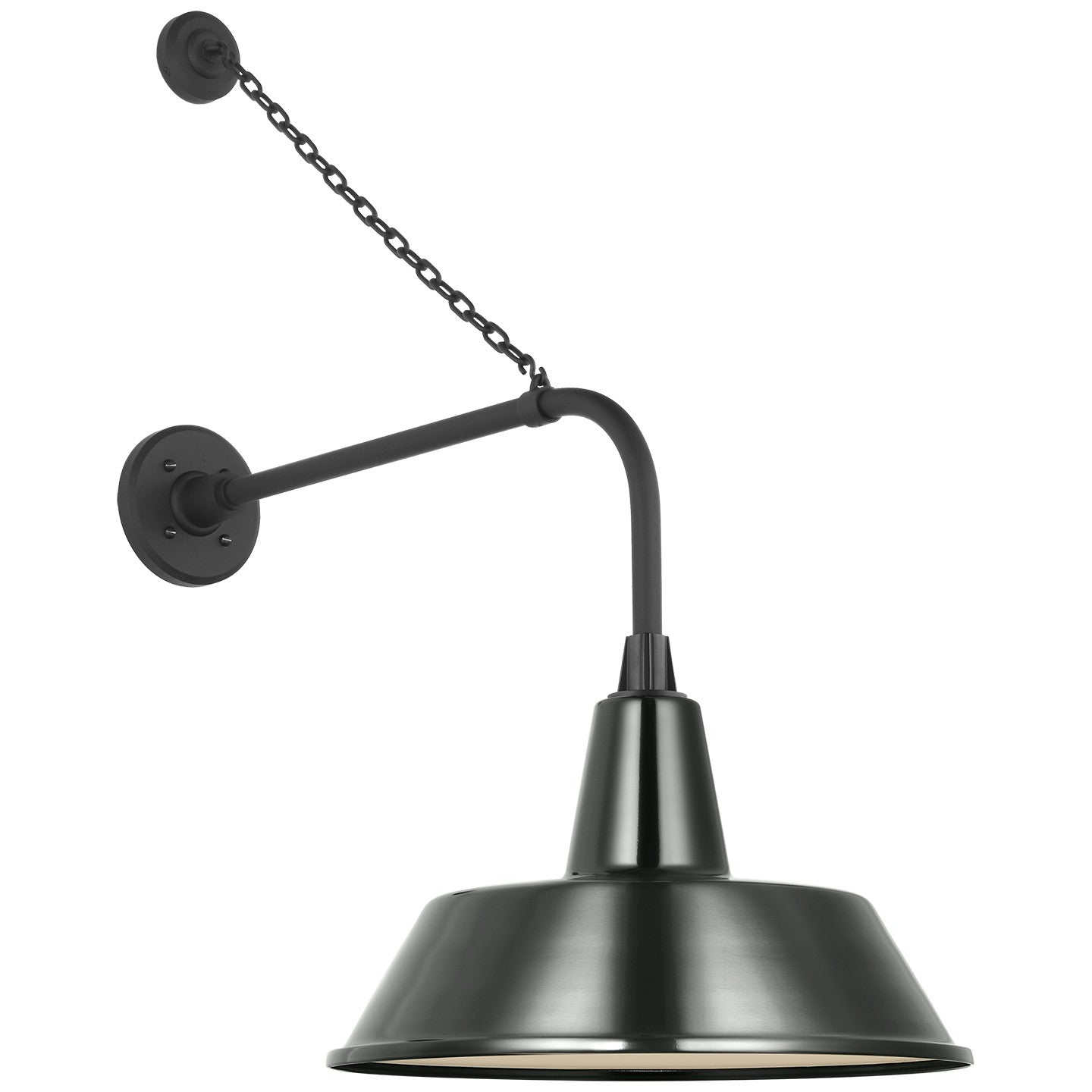 Visual Comfort Signature Canada - TOB 2810MBK/S2-G - LED Barn Light - Academy Barn Light - Matte Black