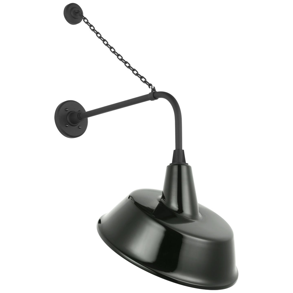 Visual Comfort Signature Canada - TOB 2810MBK/S4-G - LED Barn Light - Academy Barn Light - Matte Black