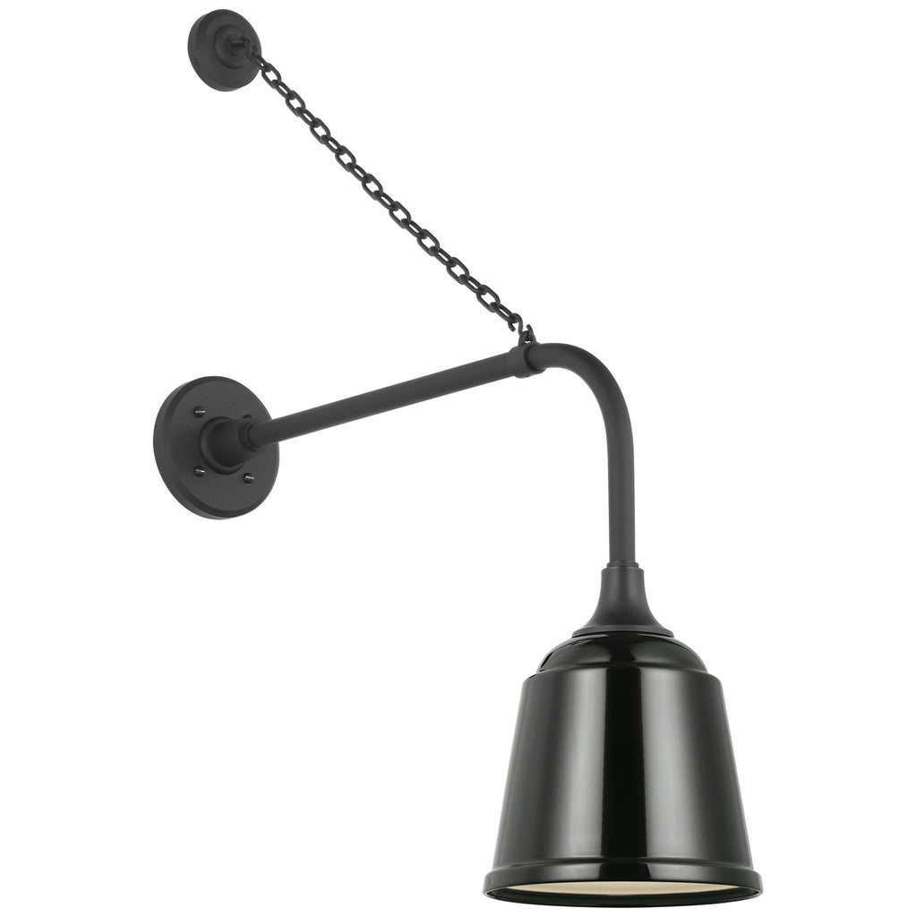 Visual Comfort Signature Canada - TOB 2810MBK/S5-G - LED Barn Light - Academy Barn Light - Matte Black
