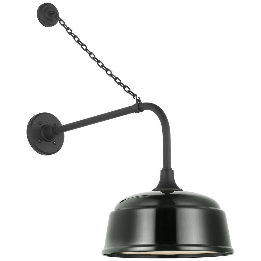 Visual Comfort Signature Canada - TOB 2810MBK/S6-G - LED Barn Light - Academy Barn Light - Matte Black