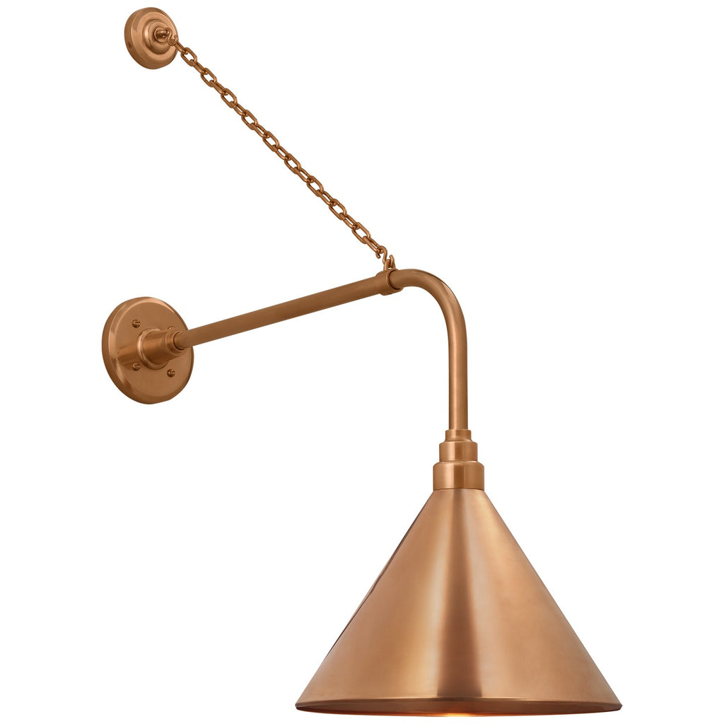 Visual Comfort Signature Canada - TOB 2810SC/S11-SC - LED Barn Light - Academy Barn Light - Soft Copper