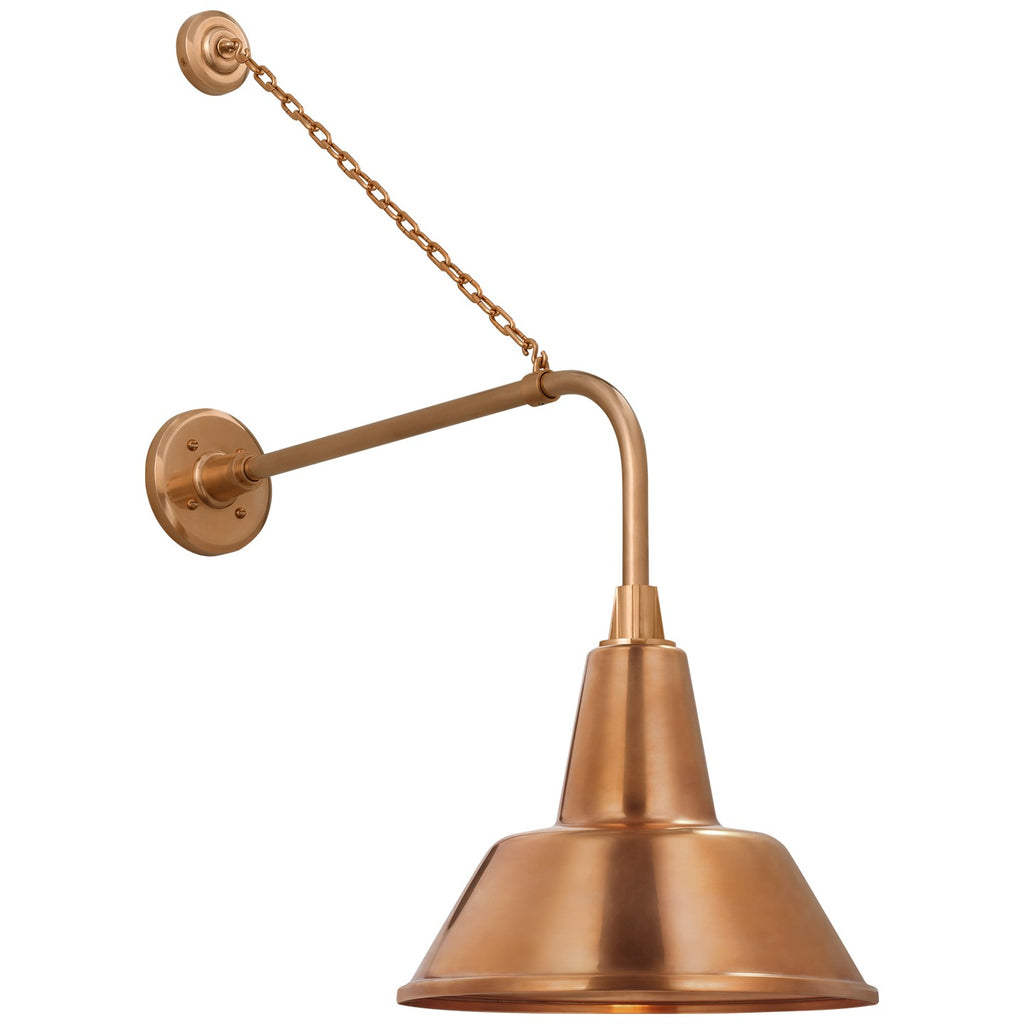 Visual Comfort Signature Canada - TOB 2810SC/S1-SC - LED Barn Light - Academy Barn Light - Soft Copper