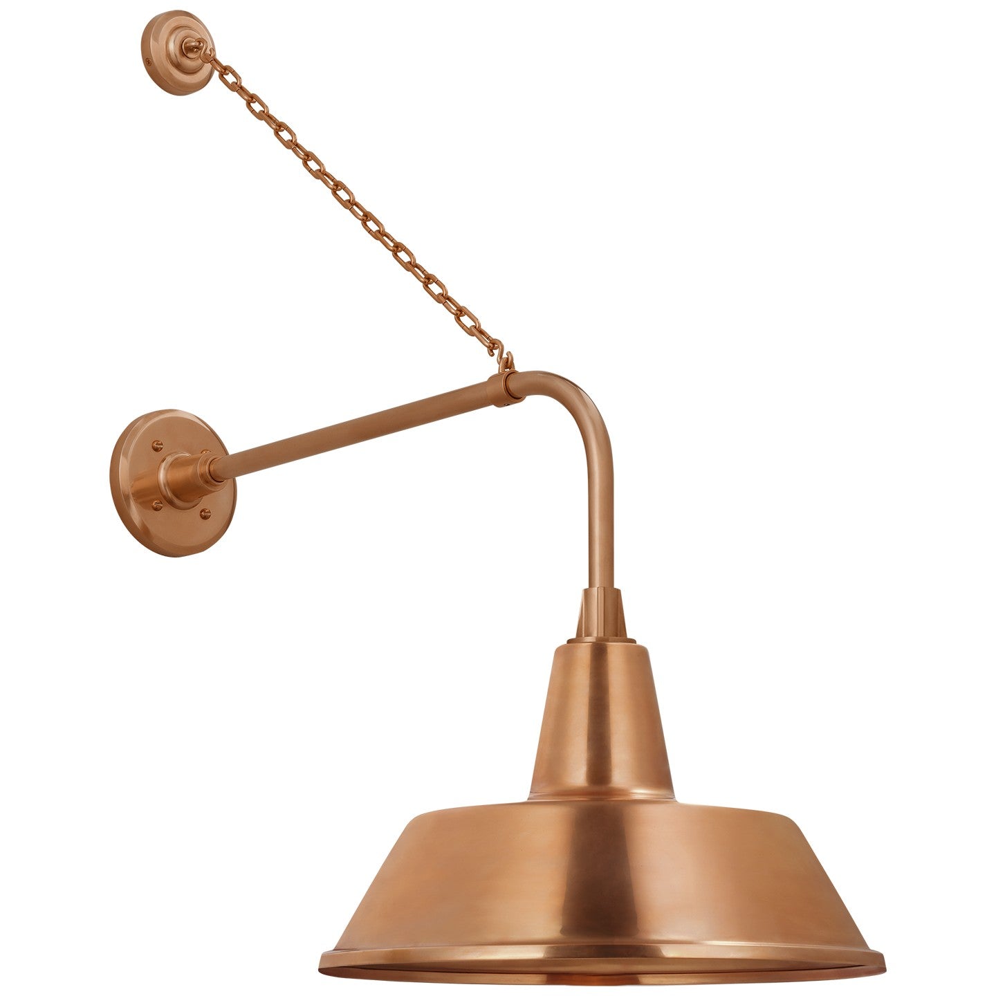 Visual Comfort Signature Canada - TOB 2810SC/S2-SC - LED Barn Light - Academy Barn Light - Soft Copper