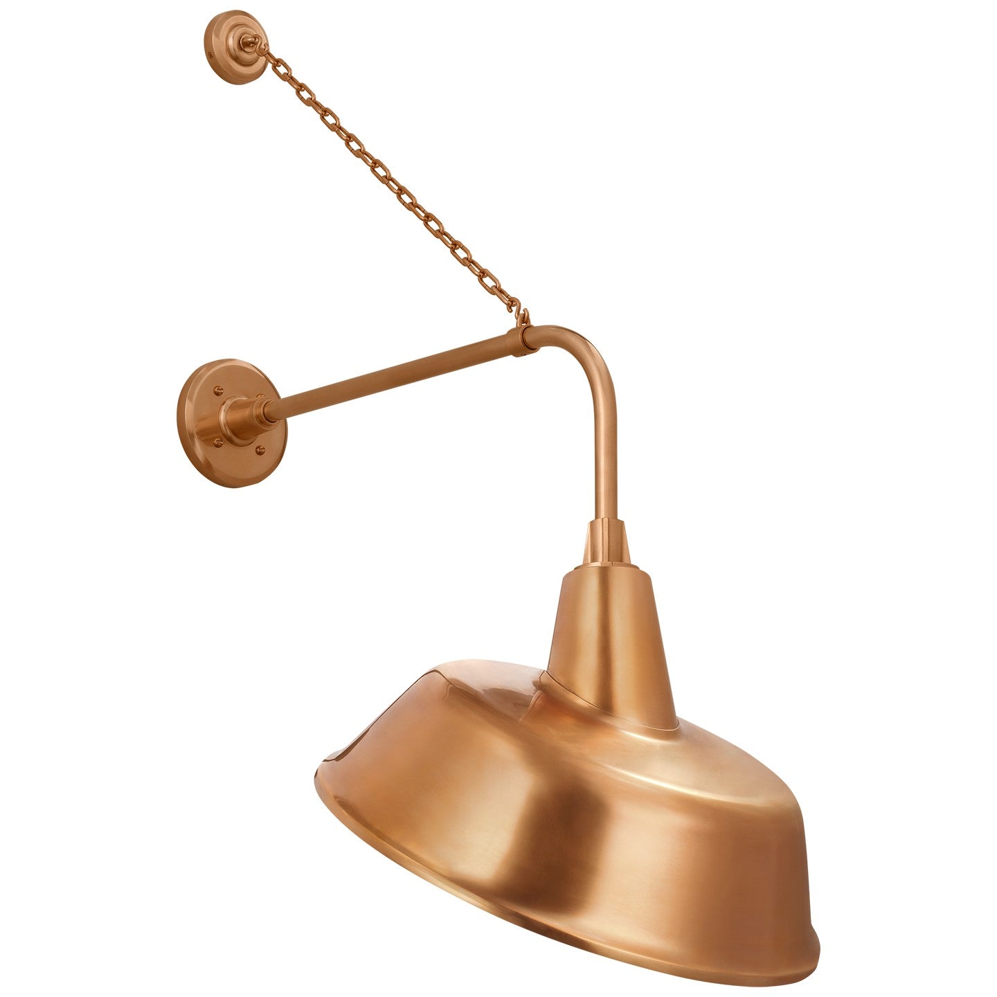 Visual Comfort Signature Canada - TOB 2810SC/S4-SC - LED Barn Light - Academy Barn Light - Soft Copper