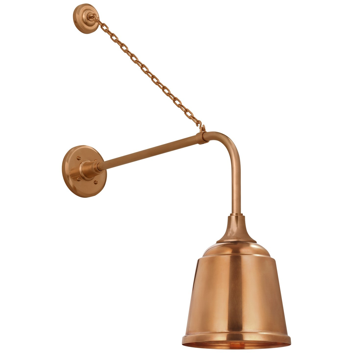 Visual Comfort Signature Canada - TOB 2810SC/S5-SC - LED Barn Light - Academy Barn Light - Soft Copper