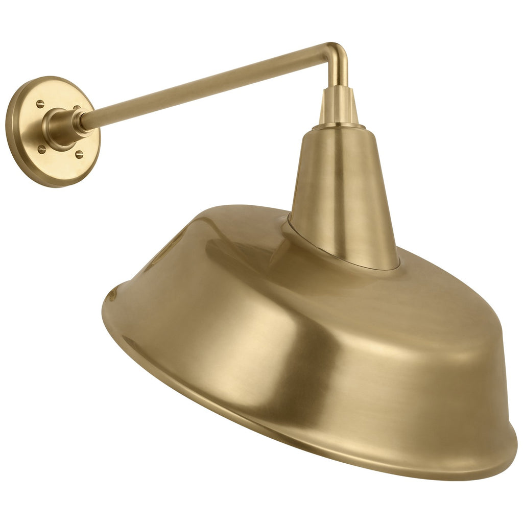 Visual Comfort Signature Canada - TOB 2812HAB/S4-HAB - LED Barn Light - Academy Barn Light - Hand-Rubbed Antique Brass