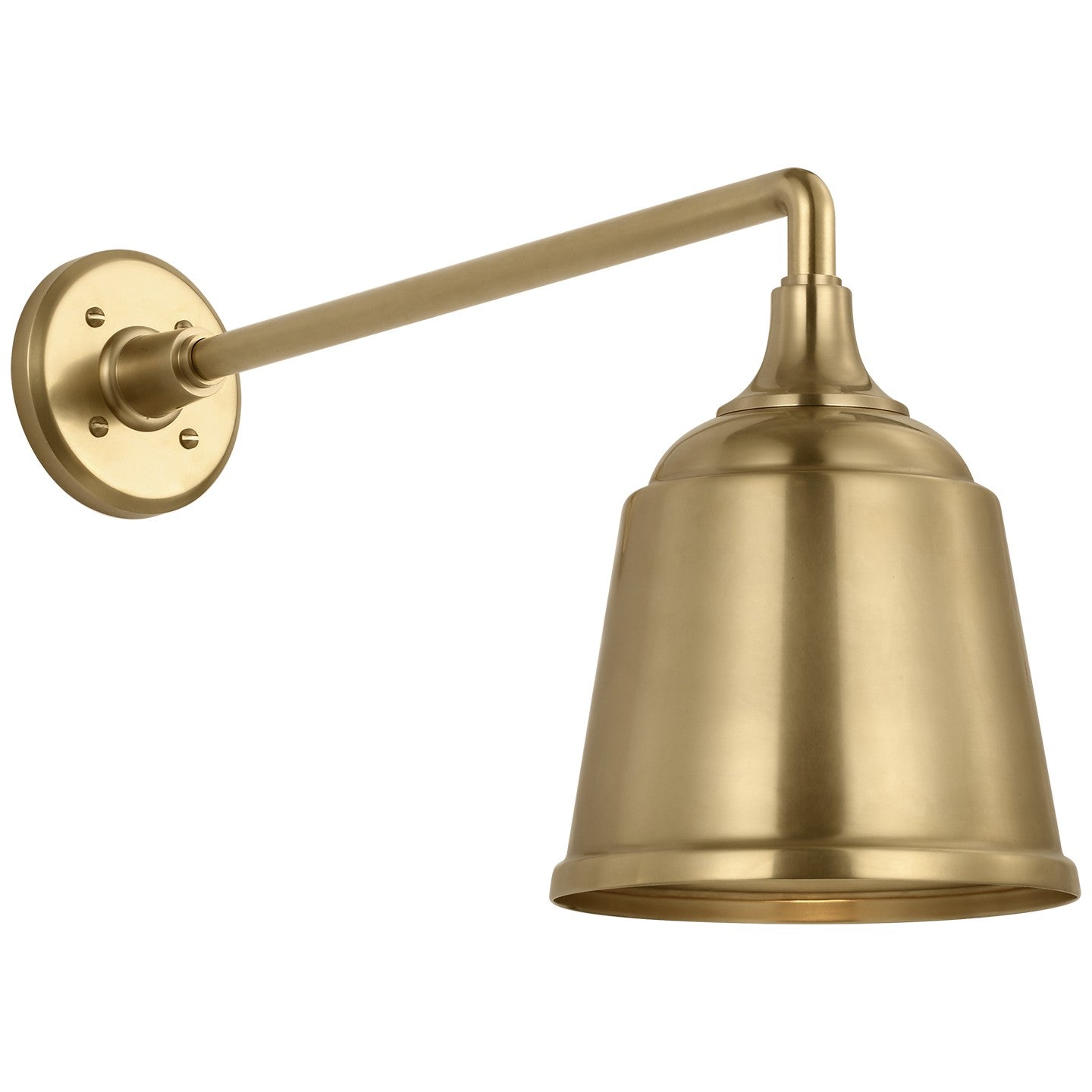 Visual Comfort Signature Canada - TOB 2812HAB/S5-HAB - LED Barn Light - Academy Barn Light - Hand-Rubbed Antique Brass