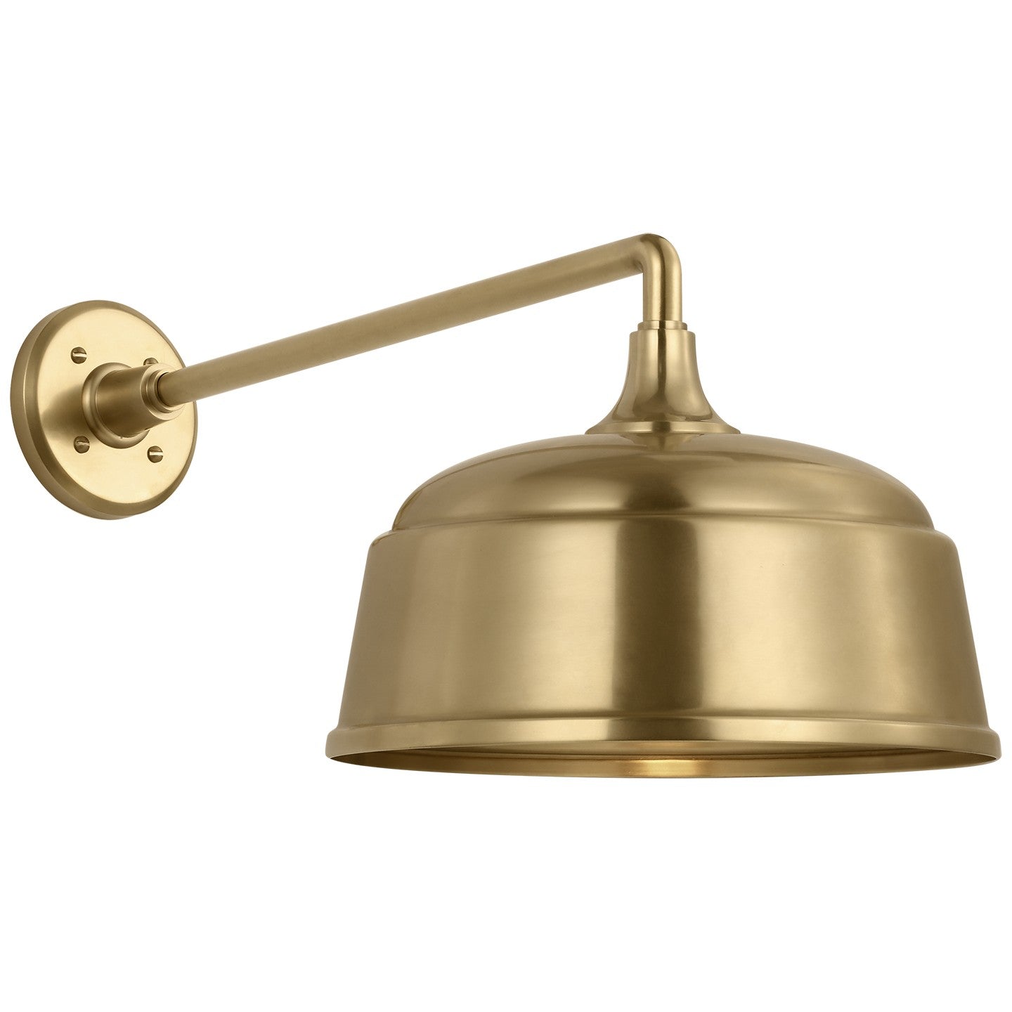 Visual Comfort Signature Canada - TOB 2812HAB/S6-HAB - LED Barn Light - Academy Barn Light - Hand-Rubbed Antique Brass