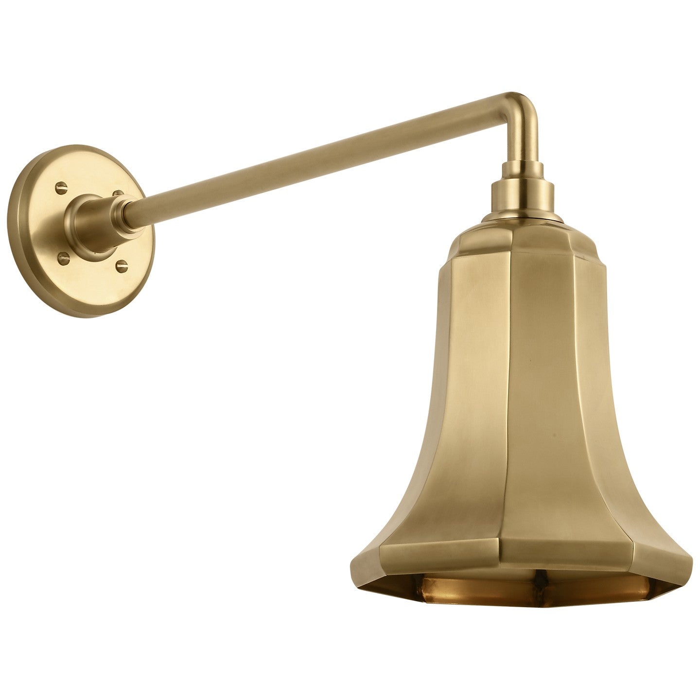 Visual Comfort Signature Canada - TOB 2812HAB/S8-HAB - LED Barn Light - Academy Barn Light - Hand-Rubbed Antique Brass