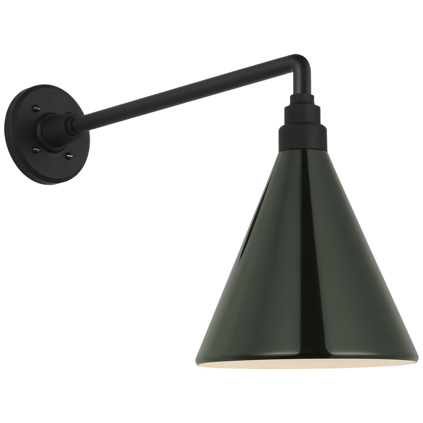 Visual Comfort Signature Canada - TOB 2812MBK/S10-G - LED Barn Light - Academy Barn Light - Matte Black