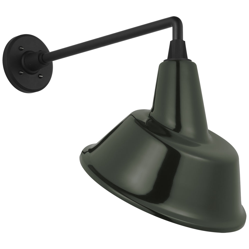Visual Comfort Signature Canada - TOB 2812MBK/S3-G - LED Barn Light - Academy Barn Light - Matte Black