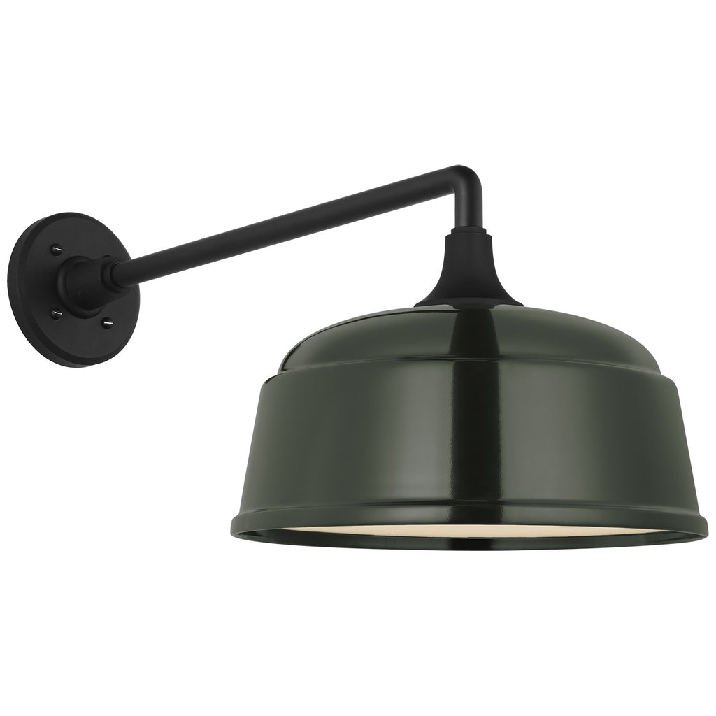 Visual Comfort Signature Canada - TOB 2812MBK/S6-G - LED Barn Light - Academy Barn Light - Matte Black