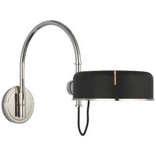 Visual Comfort Signature Canada - TOB 2132PN-BLK - LED Wall Sconce - Oso - Polished Nickel