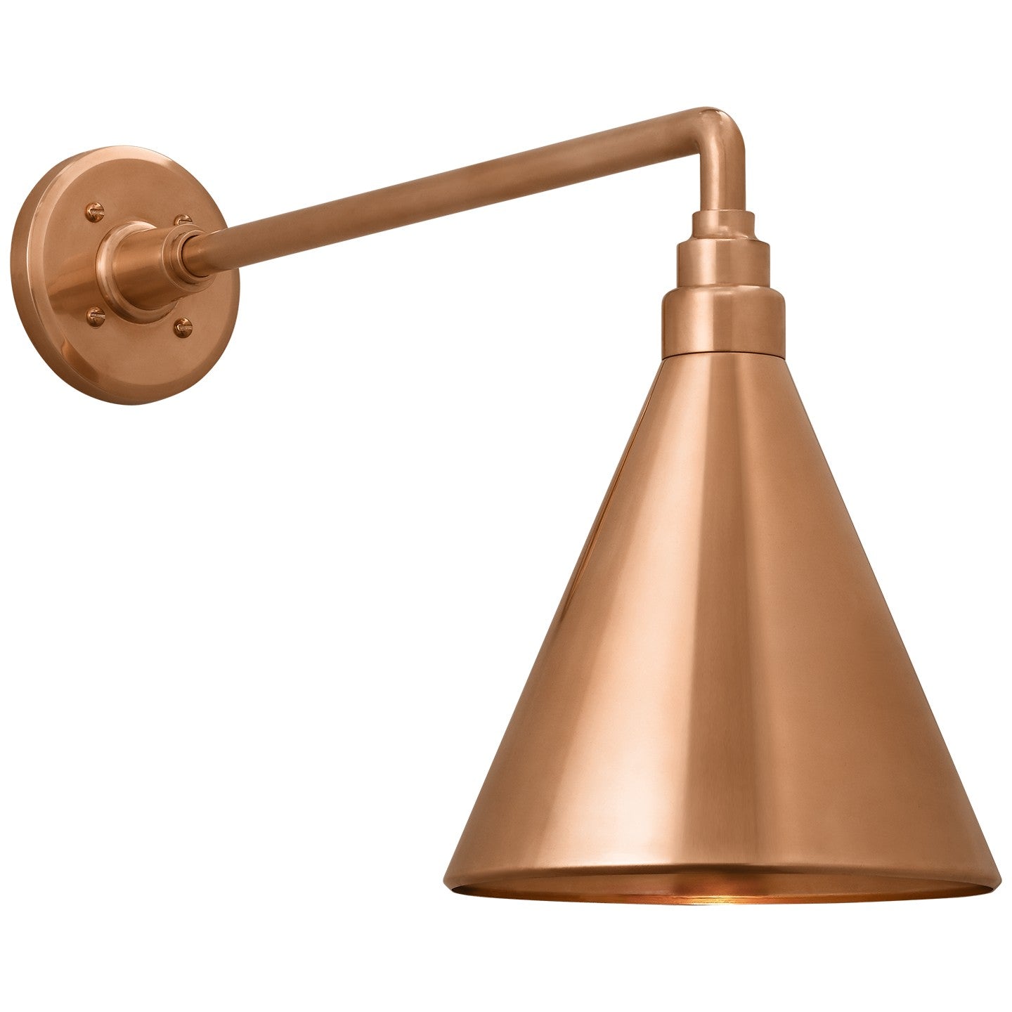 Visual Comfort Signature Canada - TOB 2812SC/S10-SC - LED Barn Light - Academy Barn Light - Soft Copper