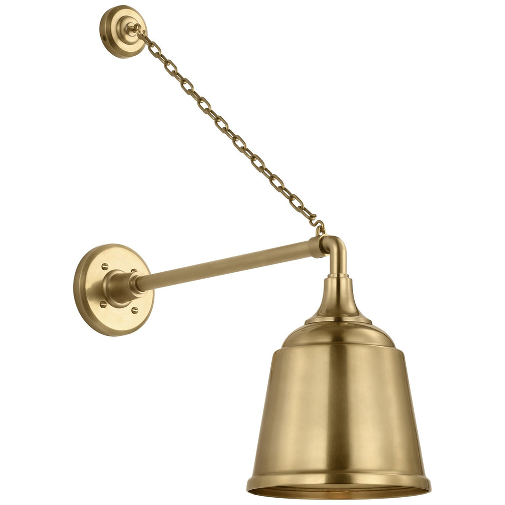 Visual Comfort Signature Canada - TOB 2813HAB/S5-HAB - LED Barn Light - Academy Barn Light - Hand-Rubbed Antique Brass