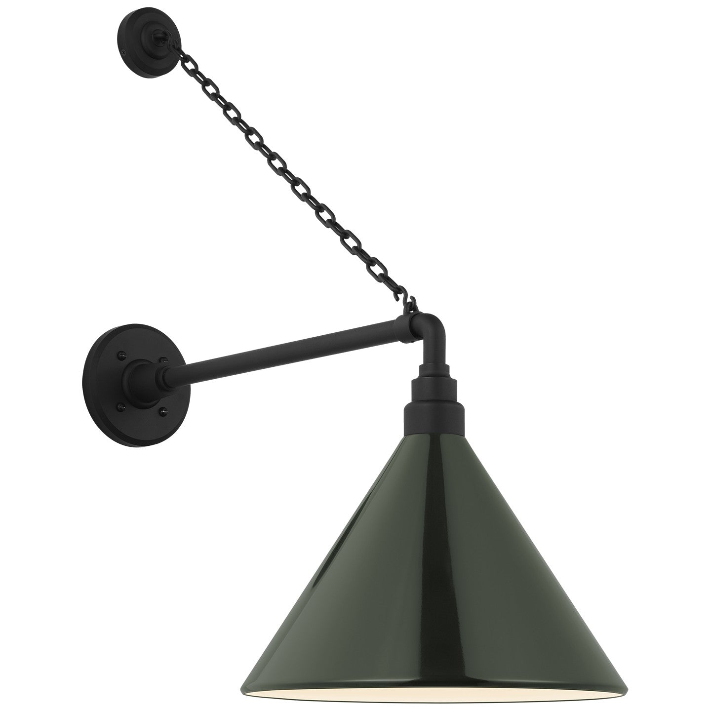 Visual Comfort Signature Canada - TOB 2813MBK/S11-G - LED Barn Light - Academy Barn Light - Matte Black