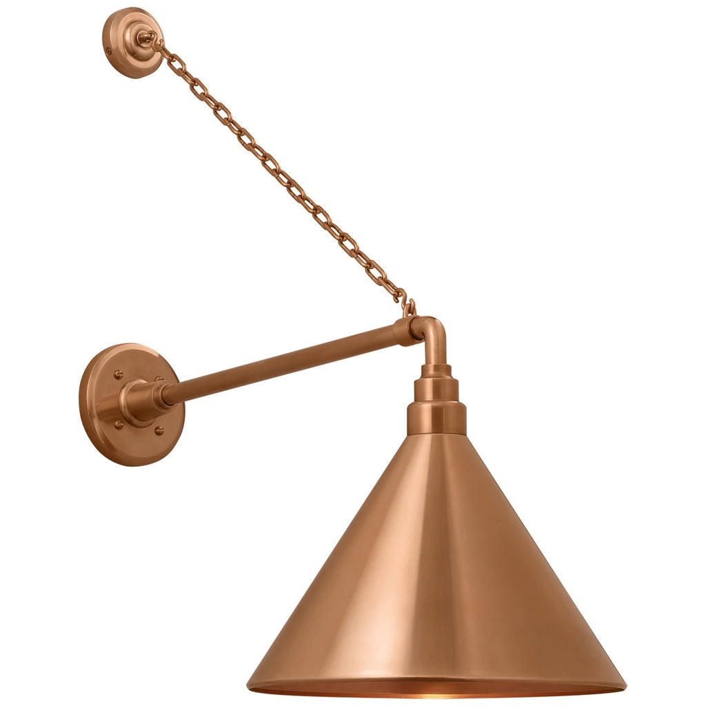 Visual Comfort Signature Canada - TOB 2813SC/S11-SC - LED Barn Light - Academy Barn Light - Soft Copper