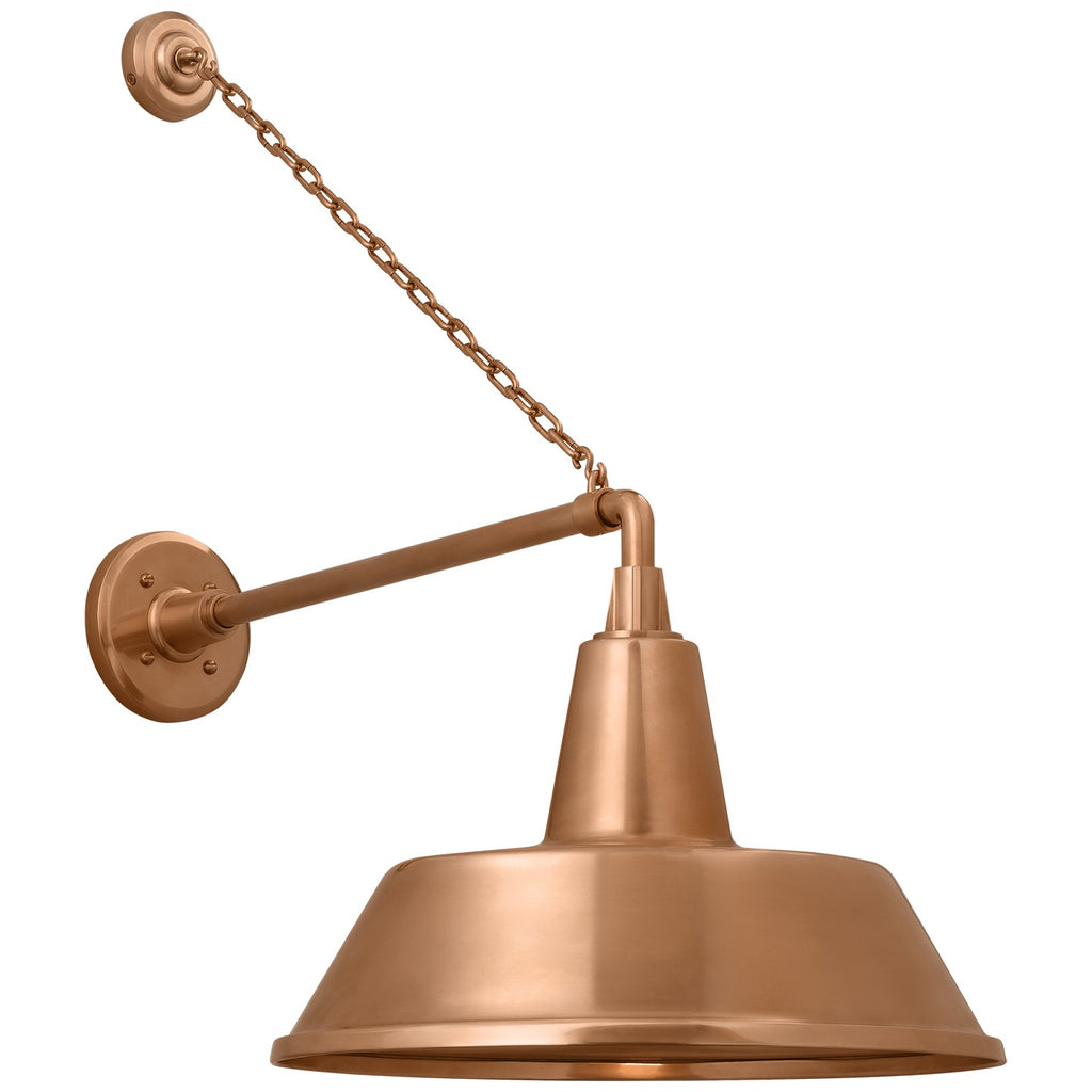 Visual Comfort Signature Canada - TOB 2813SC/S2-SC - LED Barn Light - Academy Barn Light - Soft Copper