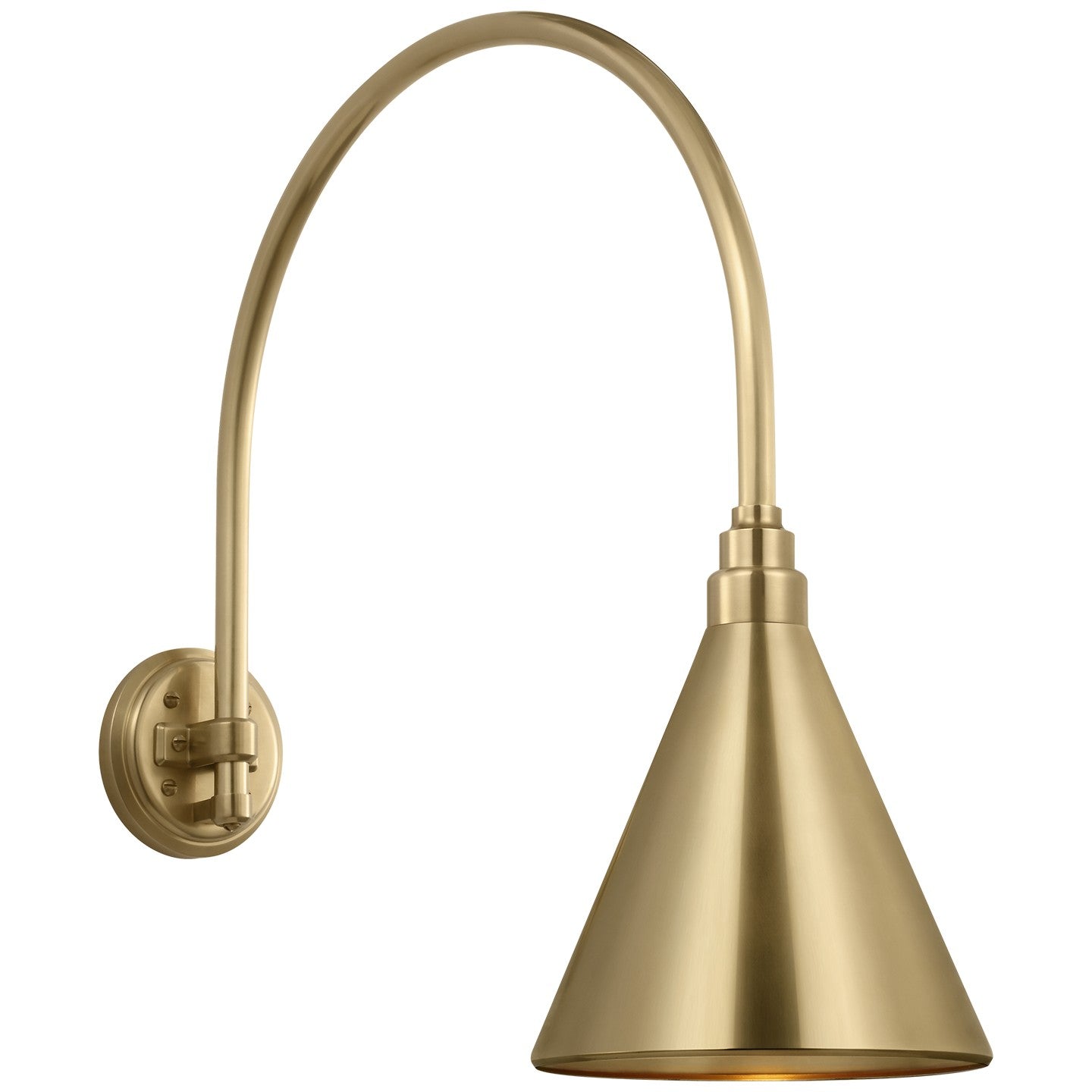 Visual Comfort Signature Canada - TOB 2815HAB/S10-HAB - LED Barn Light - Academy Barn Light - Hand-Rubbed Antique Brass