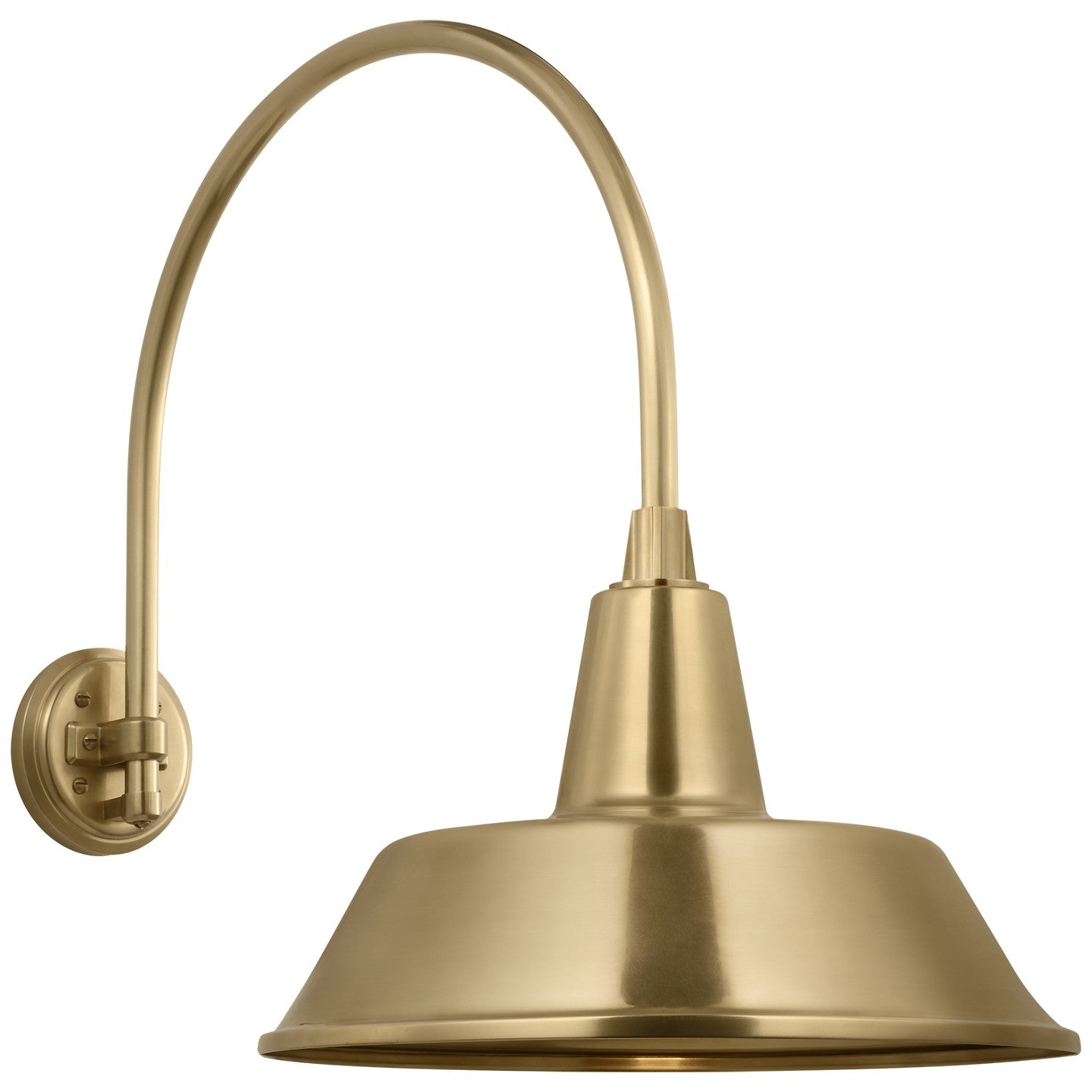 Visual Comfort Signature Canada - TOB 2815HAB/S2-HAB - LED Barn Light - Academy Barn Light - Hand-Rubbed Antique Brass
