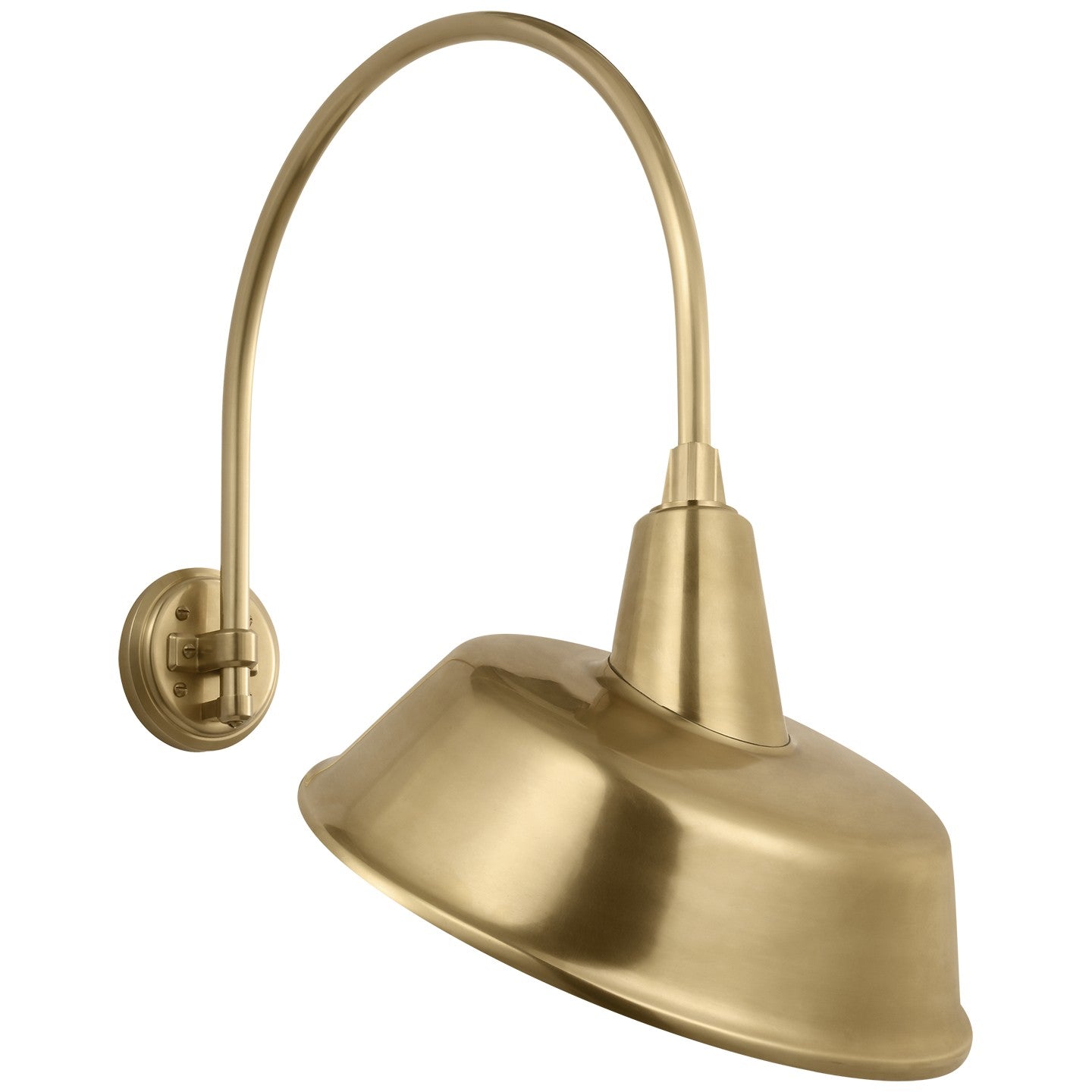 Visual Comfort Signature Canada - TOB 2815HAB/S4-HAB - LED Barn Light - Academy Barn Light - Hand-Rubbed Antique Brass