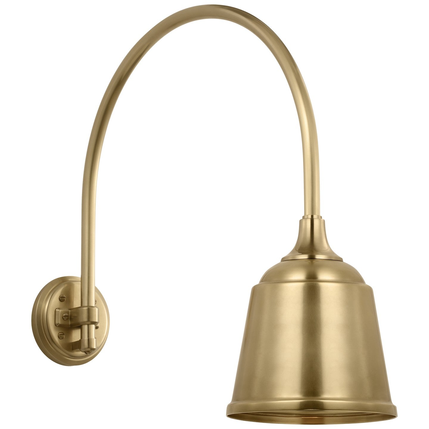 Visual Comfort Signature Canada - TOB 2815HAB/S5-HAB - LED Barn Light - Academy Barn Light - Hand-Rubbed Antique Brass