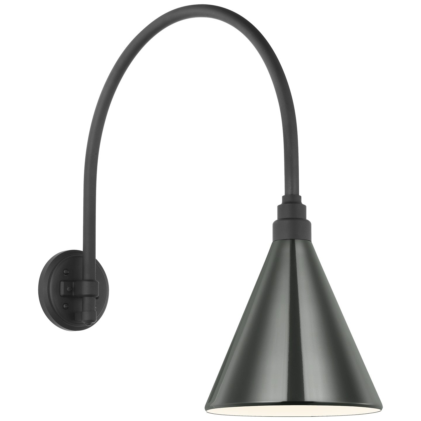Visual Comfort Signature Canada - TOB 2815MBK/S10-G - LED Barn Light - Academy Barn Light - Matte Black