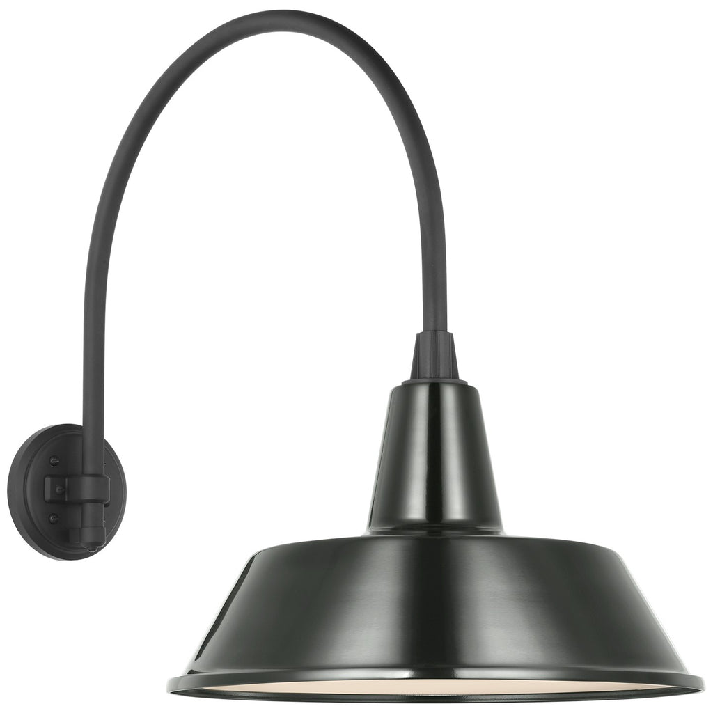 Visual Comfort Signature Canada - TOB 2815MBK/S2-G - LED Barn Light - Academy Barn Light - Matte Black