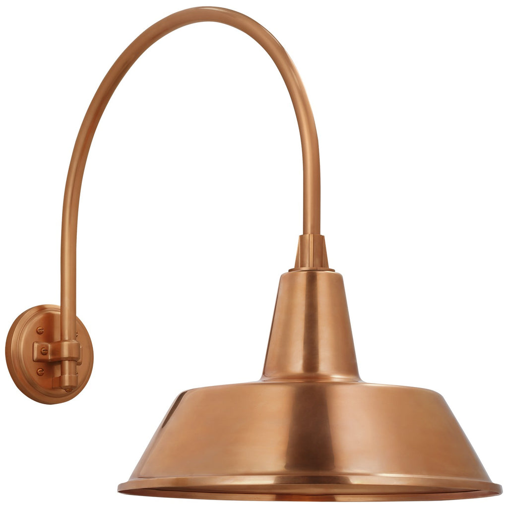Visual Comfort Signature Canada - TOB 2815SC/S2-SC - LED Barn Light - Academy Barn Light - Soft Copper