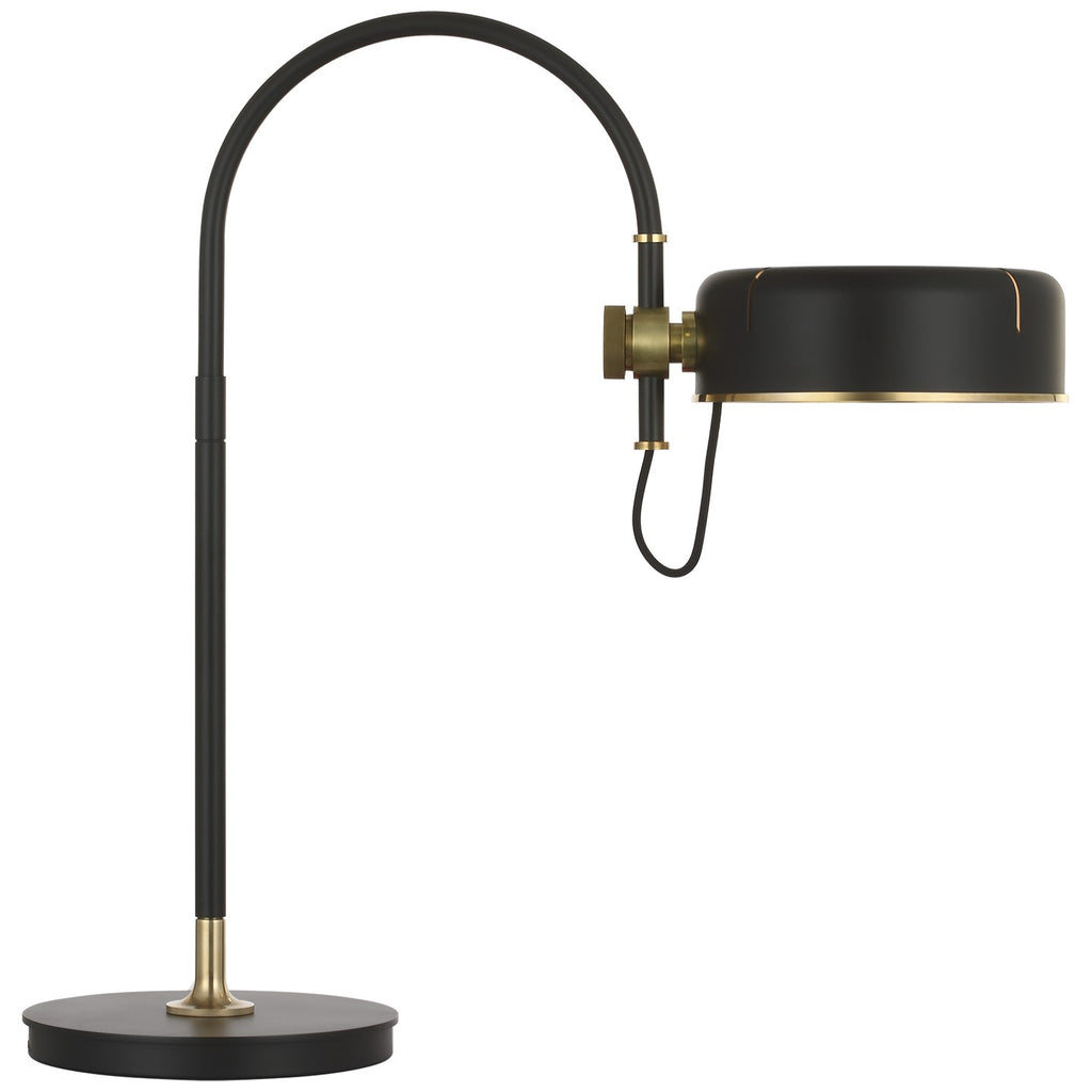 Visual Comfort Signature Canada - TOB 3130MI/HAB-MI - LED Table Lamp - Oso - Modern Iron and Hand-Rubbed Antique Brass